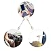 Lzttyee Hands Free Finger Cigarette Holder Ring Smoking Holder for Women/Men Smoker (Gold, M 17mm)