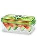 Vacucraft 3-Piece Rectangular Vaccum Food Container Set