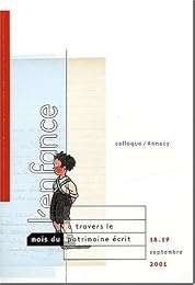L' enfance à travers le patrimoine écrit