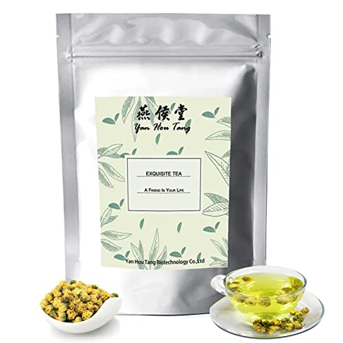 Yan Hou Tang Chrysanthemum Tea Dried Loose Leaf Chinese Herbal Bud Flower Tea Pure Nature 菊花茶 4 Oz 112g.