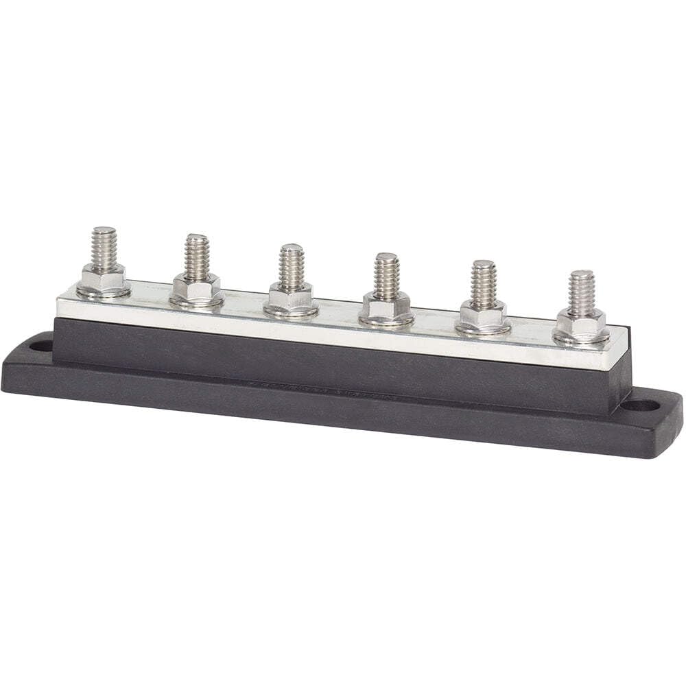 Blue Sea Systems 2126 250 Amp MaxiBus BusBar with 6 studs, 2126