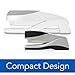 Swingline Stapler, 25 Sheet Capacity, Optima Grip, Jam Free, Compact, Ergonomic Cushion Grip, Metal, Silver (S7087816B)