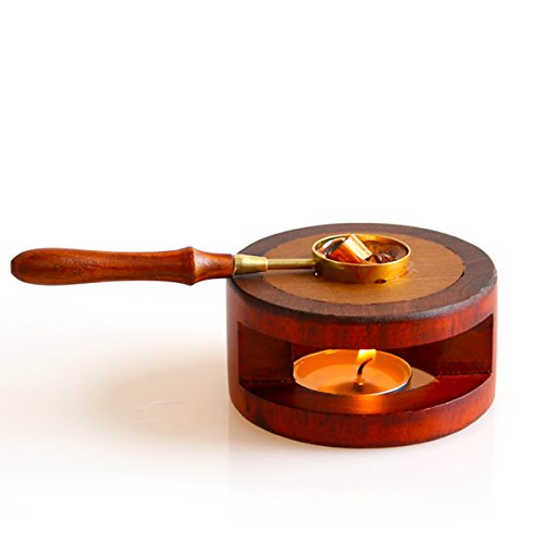 Furnace Tool ï¼ŒCandle Furnace ï¼ŒWax Star For Wax Seal Stamp Arts Crafts Melting Spoon Candle Kit