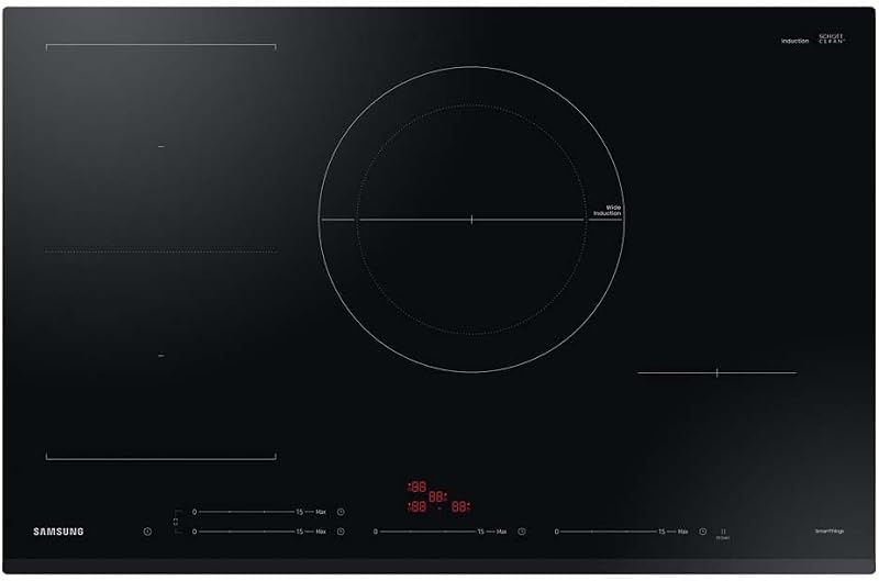 Samsung Series 5 NZ84C5047GK U1 Slim Fit Induction Hob Flex Zone Black