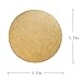 Hcode Natural Circle Kraft Paper Dots Price Stickers Brown Target Pasters 1.5 Inches Adhesive Price Stickers Writable Blank 500 Pieces Per Roll (1.5 inches)