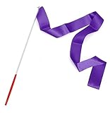 Art Gymnastic Ballet Streamer Twirling Rod Stick Wand Dance Dancing