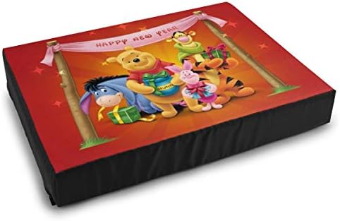 くまのプーさん明けましておめでとうございます ペットベッド 肌触りよい 柔らかい 滑り止め 取り外せるカバー 洗える ベッド ぐっすり眠る 豪華な 犬 ペットソファ 50 5x38x8cm 猫