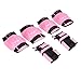 Kids Knee Pads and Elbow Pads Set，Kids Protective Gear Set,Knee Pads Skating Skateboarding BMX Scooter Cycling (Size M Pink)