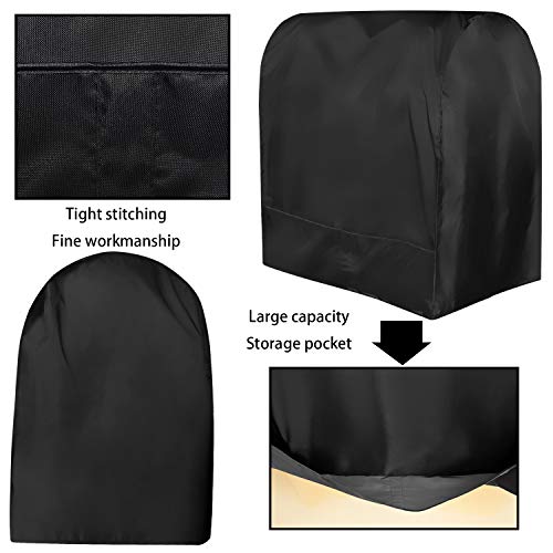 Aaaspark 3D Printer Protective Cover Waterproof Cover dust Cover Suitable for Most Assembled Desktop 3D Printers(19.8'x24.6''x29.4'')