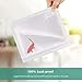 Reusable Sandwich Bags, Kollea 12 Pack Freezer Ziplock Bags (6 Reusable Sandwich Bags & 6 Reusable Snack Bags), Extra Thick BPA Free Lunch Bags Leakproof Storage Bags for Food & Home Organization