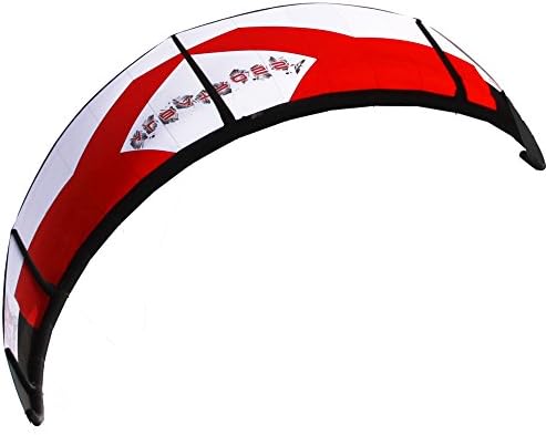 Albatross 17 square red kitesurfing kiteboarding wind surf board surf kite contain the bar and pump