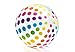 Intex Jumbo Inflatable Colorful Polka Dot Giant Beach Ball (Set of 2) | 59065EP