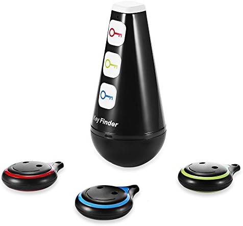 Wireless Anti-lost RF Item Locator/Key Finder with LED flashlight Base Support , With 4 Receivers Key Finder-key RF locator, Remote Control, Pet, Cellphone,Wireless RF Remote Item,Bag, Wallet Locator.