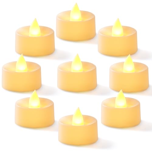 Homemory Flameless Tea Lights Candles Battery Operated
