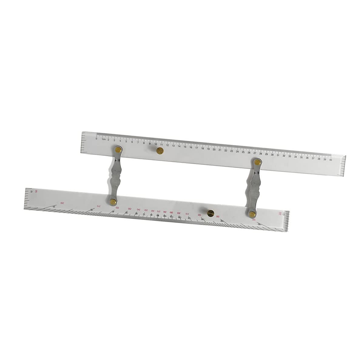 Navigation Parallel Ruler, Great Transparency Marine Navigation Parallel Ruler Strong Clear Scale for Drawing (450mm)