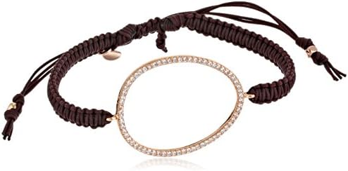 Tai Rose Gold Cubic Zirconia Oval Bracelet
