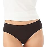 Maggie's Organic Bikini Bottom - No Pinch Elastic Waistband - Full Bottom Women Underwear