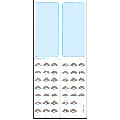 Quarter Coin Folders for Organizations Fundraising $10.00 in Quarters - 50 Folders Blank