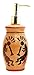 ACK Kokopelli Ceramic Hand Painted Refillable Soap Dispenser, Lotion Dispenser, Lotion Jar, Kitchen Décor, Bathroom Décor