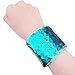 BFMate Girls Mermaid Bracelet for Party Favors, Birthday Gifts, Two-Color Reversible Charm Sequins Wristband Magic Calming Bracelets for Kids, Boys - Super-Soft Velvet Lining