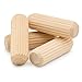 Wooden Dowel Pins 3/8 x 1-1/2 Inch, Pack of 100 Fluted Dowel Joints for Woodworking, Furniture and Crafts, by Woodpeckers