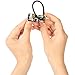 kilofly 6pc Cuff Elastic Band Ponytail Holder Hair Tie Styling Wrap Set