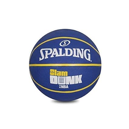 Buy Spalding Slamdunk Nba Basketball Blue Online At Low Prices In India Amazon In