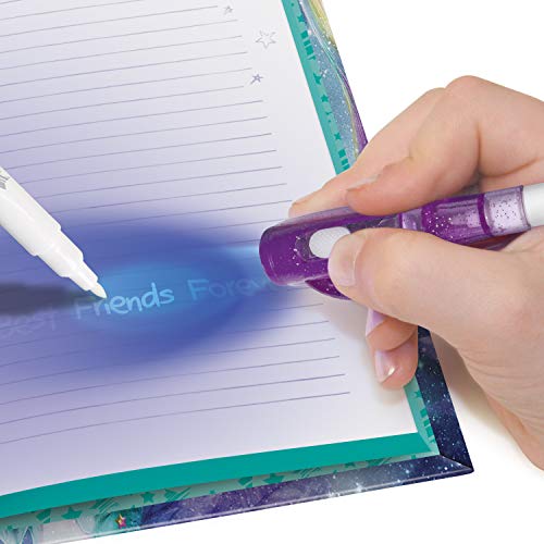 Nebulous Stars Isadora’s Secret Diary Diary with Lock and Key for Girls –  With invisible ink pen