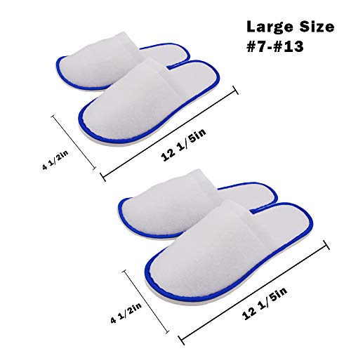 Spa Hotel Slippers ,Terry Cotton Hotel Slippers White Bride Slippers Reusable Home Slippers Fit