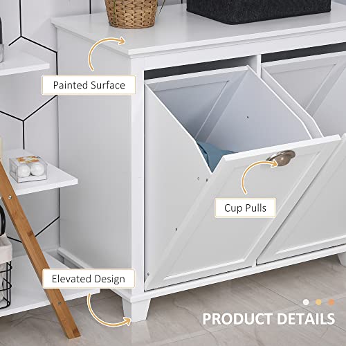 TiltOut Laundry Sorter Bathroom Storage Organizer with