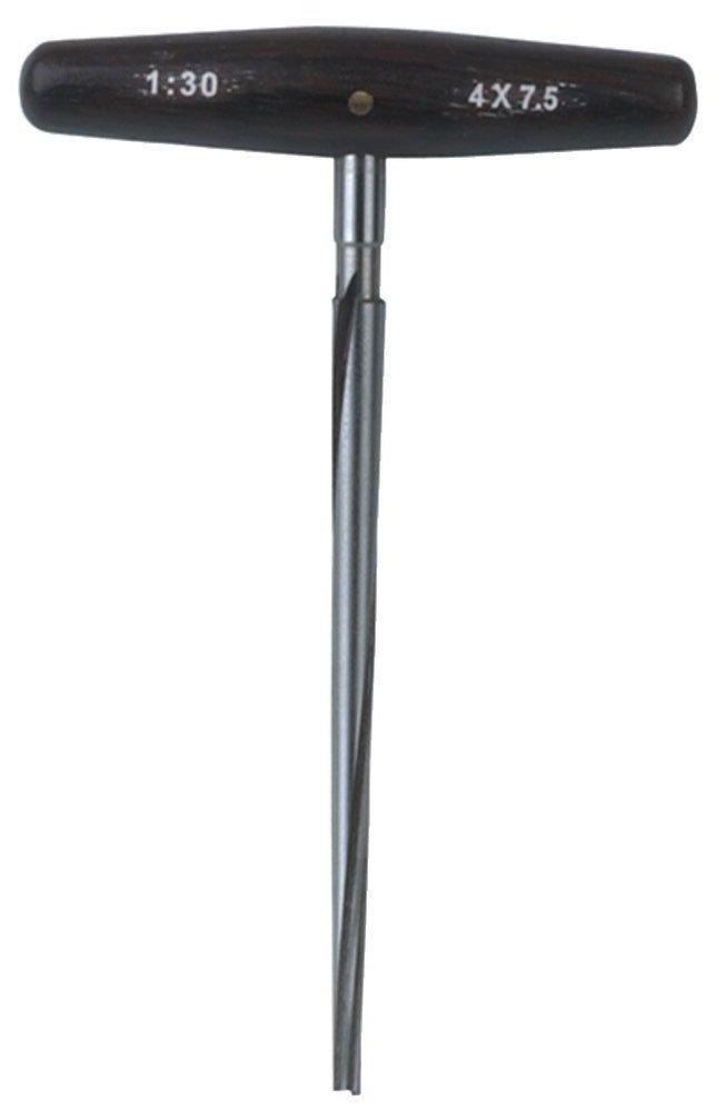 GEWA Spiral Edge Violin Reamer Cutting Length 105 mm Cone 1:30 Tin Coated