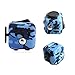 Ratoop Fidget Cube Relieves Stress and Anxiety Attention Toy for Work, Class, Home, Camouflage Blue