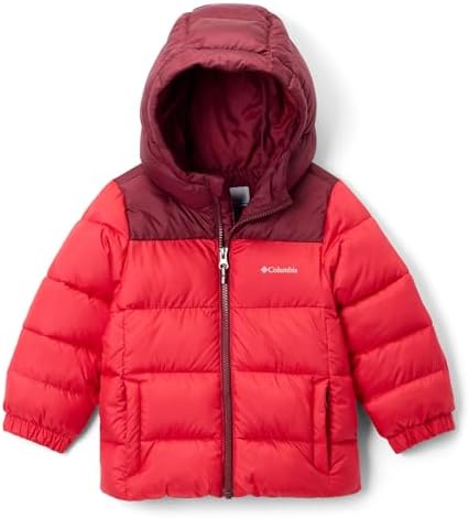 Amazon.com: Columbia Youth Puffect Hooded Jacket, Dark Stone/Black