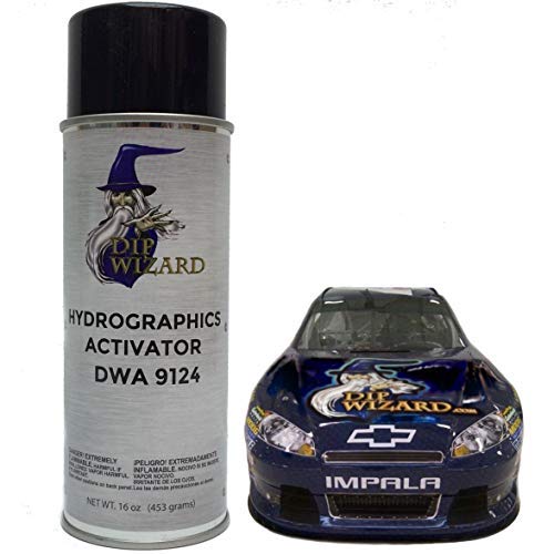 Hydrographic Film - DIP WIZARD Super Sized 16 Oz Aerosol Spray Can Hydrographic Water Transfer Activator Hydro Dip Dipping