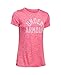 Under Armour Women's Tech T-Shirt - Twist Graphic, Pink Sky/White, Medium