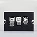 Owl Cardboard v2 VR Kit with Strap for Smartphones - Black