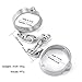 HIZZEEN Fetish Stainless Steel Bracelet Ankle Cuff A Pair of Restraint Gear for Unisex Bondage Play Adult Sex Toys,Femalemodelsthumb 2