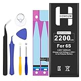 High Capacity Battery for iPhone 6S, HOMSUM Full 2200mAh 0 Cycle with Repair Replacement Kits & Instructions - 365 Days Warranty