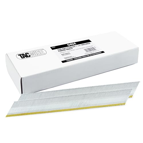Tacwise 0404 Galvanised Angled Finish Nails, DA 15G / 38 mm, D Head, 4000