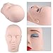 Guapa Tattoo Practice Skin 3D Beauty Model Head Eyebrow Eyeline Lips Model for Prefessional Microblading Permanent Makeup Training Skin Head