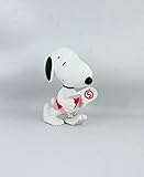 Snoopy Holding a Heart Miniature Figurine