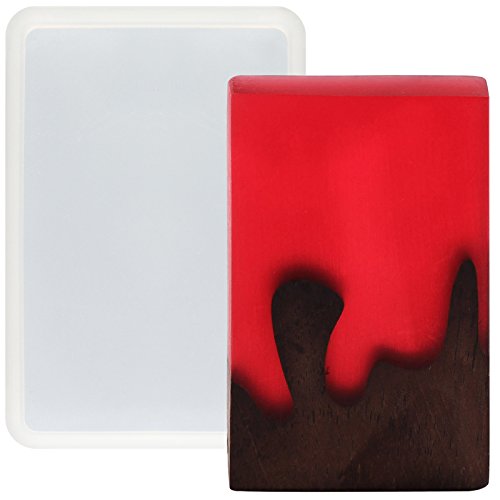 Funshowcase Large Rectangle Coaster Resin Epoxy Silicone Mold