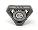 Mechforce - Deltacore Long Fidget Hand Spinner, Stainless Steel, Stonewashed