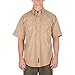 5.11 Tactical Cotton Tactical Short Sleeve Shirt, Coyote Brown, Large