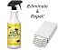 Exterminators Choice Mice Defense Repellent Elimination Natural Spray Kit- Trap Deterrent with 6 Glue Boards Effective Mouse eco Friendly