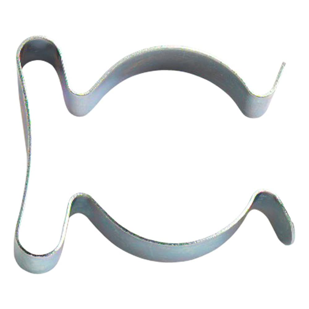 Merriway® BH01976 (5 Pcs) Tool Storage Terry Clip Spring Steel Bright Zinc Plated, 19 - 29mm (3/4 - 1.1/8 inch) - Pack of 5 Pieces