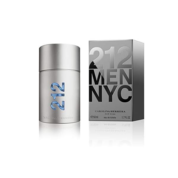 Carolina-Herrera-212-Men-Eau-de-Toilette-Spray-For-Him-50-ml Carolina Herrera 212 Men Eau de Toilette Spray For Him, 50 ml