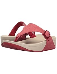 FitFlop ™ Womens The Skinny ™ lona toe-thong Sandalias