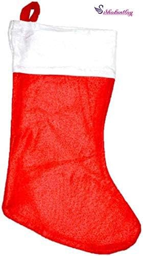 Sshakuntlay® Christmas Tree Hanging Ornaments Party Decoration Miniature Ornaments Sock (Red)