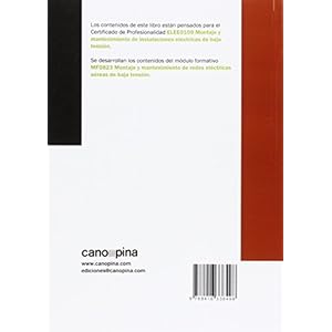 MONTAJE Y MANTENIMIENTO DE REDES ELECTRICAS AEREAS DE BAJA TENSION